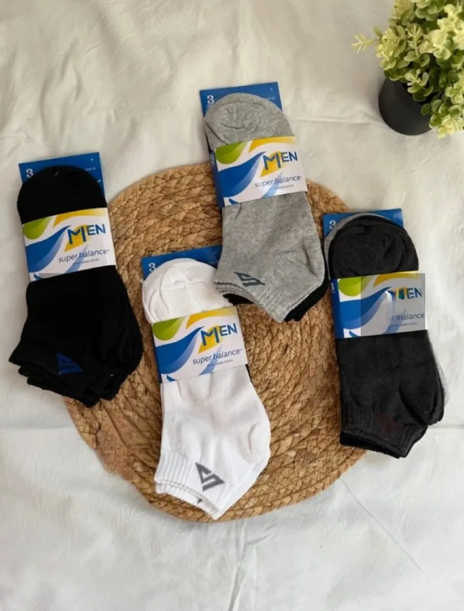 Pack x 12 Medias Soquetes Hombre - Imagen 2