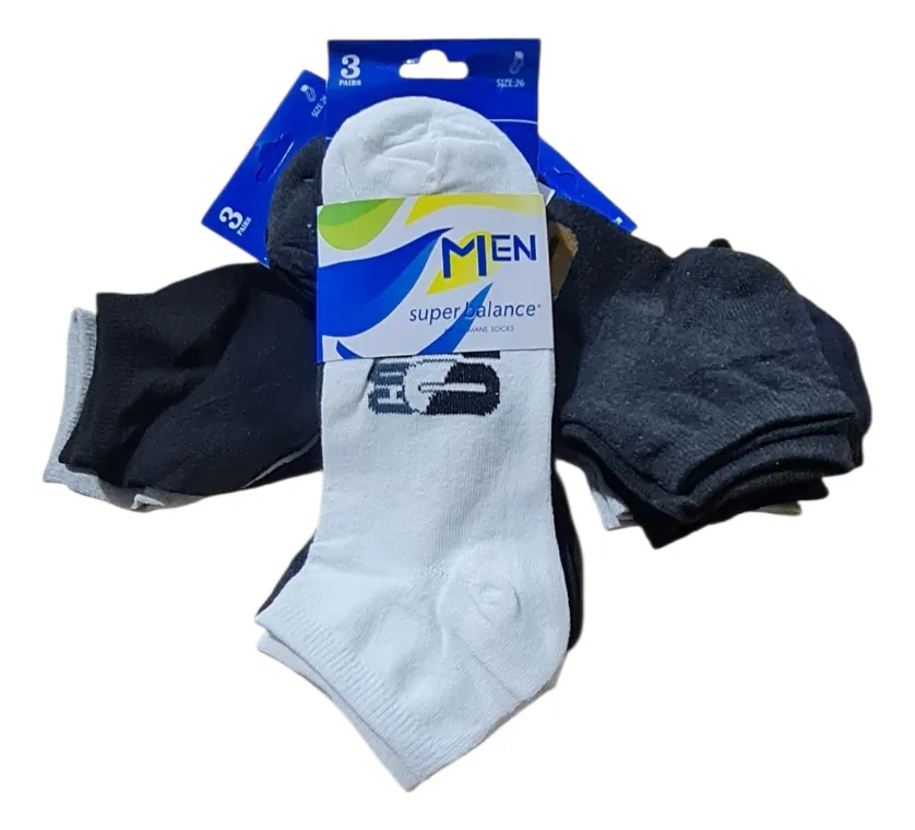 Pack x 12 Medias Soquetes Hombre - Imagen 3