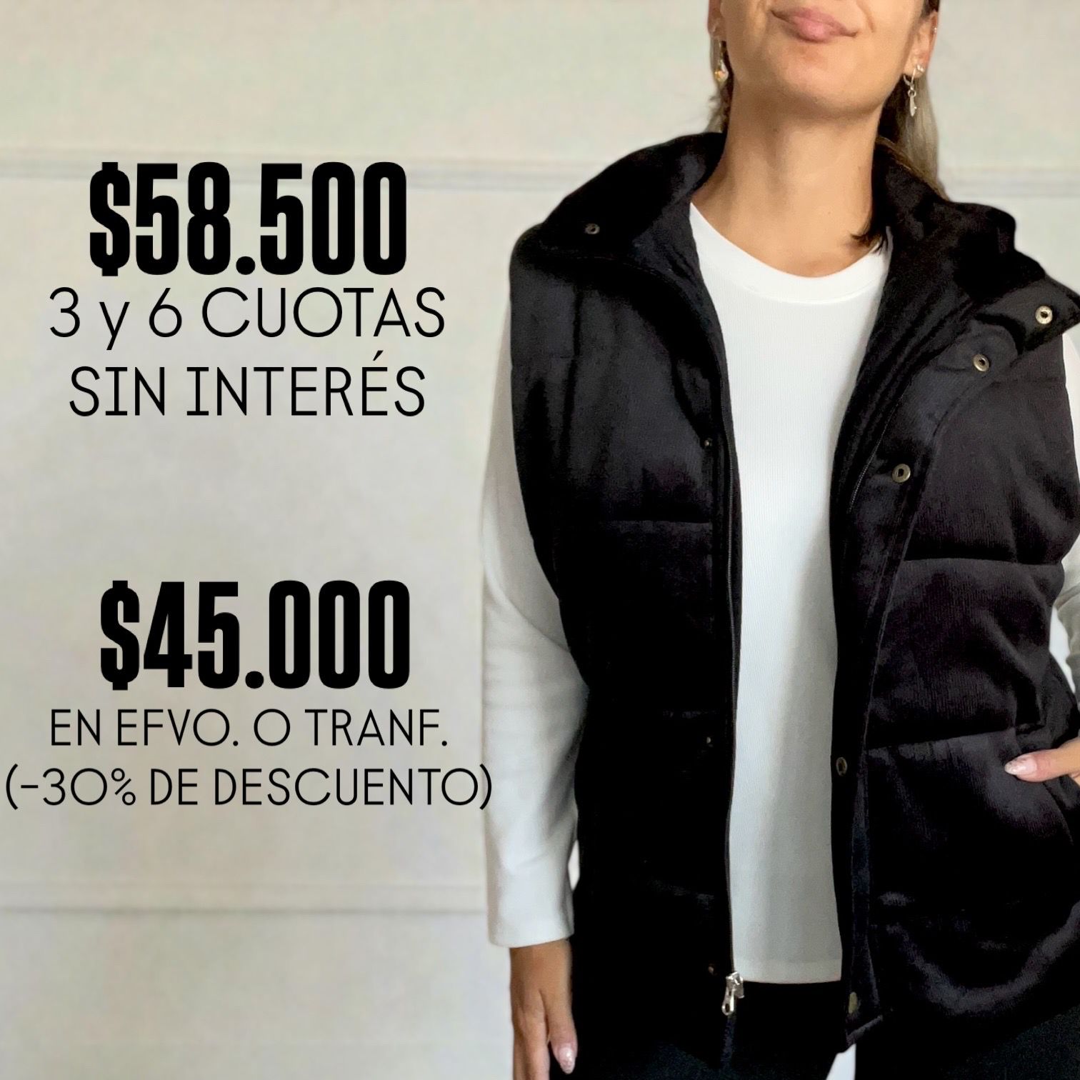 Chaleco Corderoy - Imagen 3