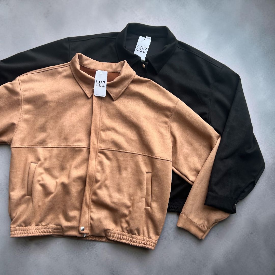 Chaqueta Bomber Gamuzada - Imagen 3