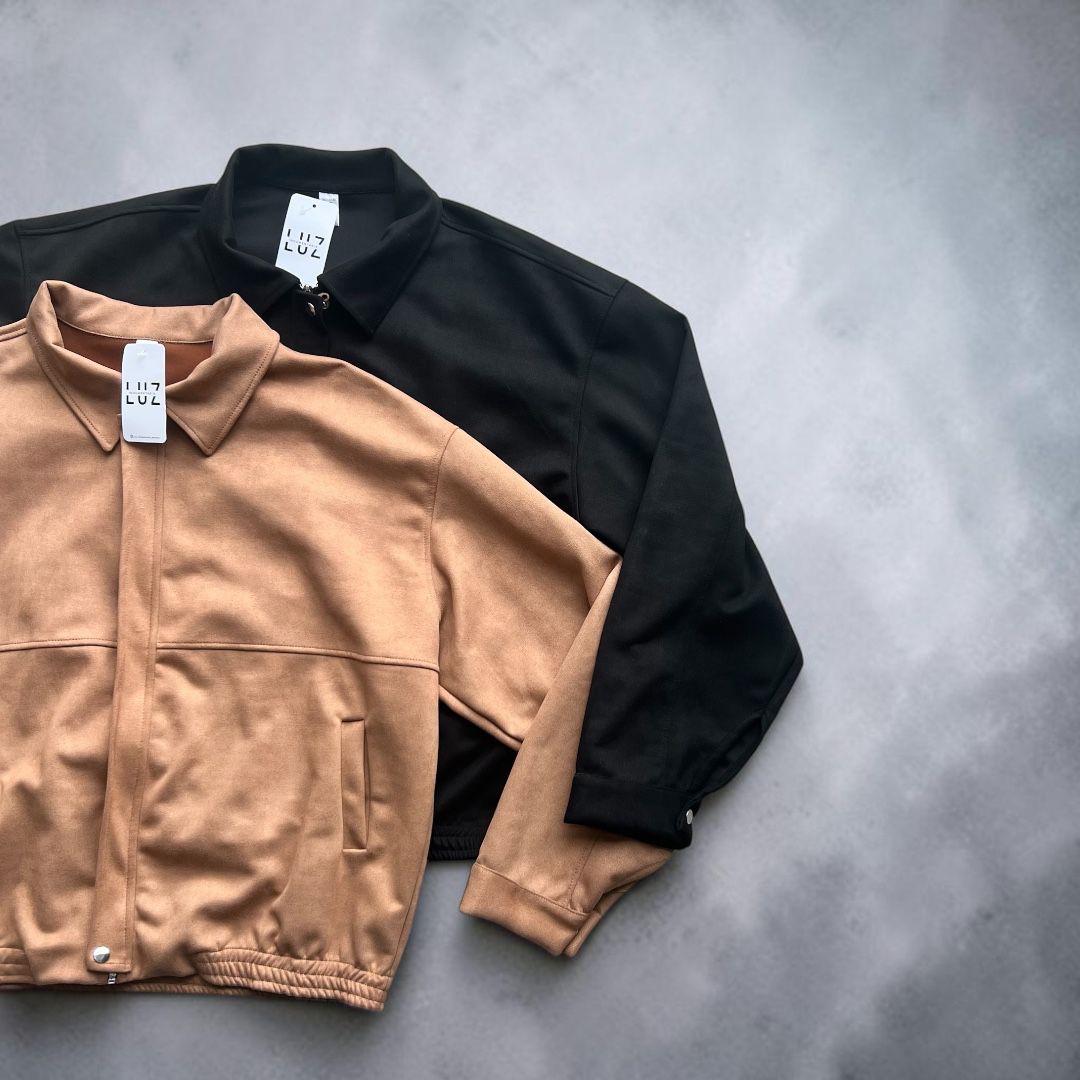 Chaqueta Bomber Gamuzada - Imagen 5