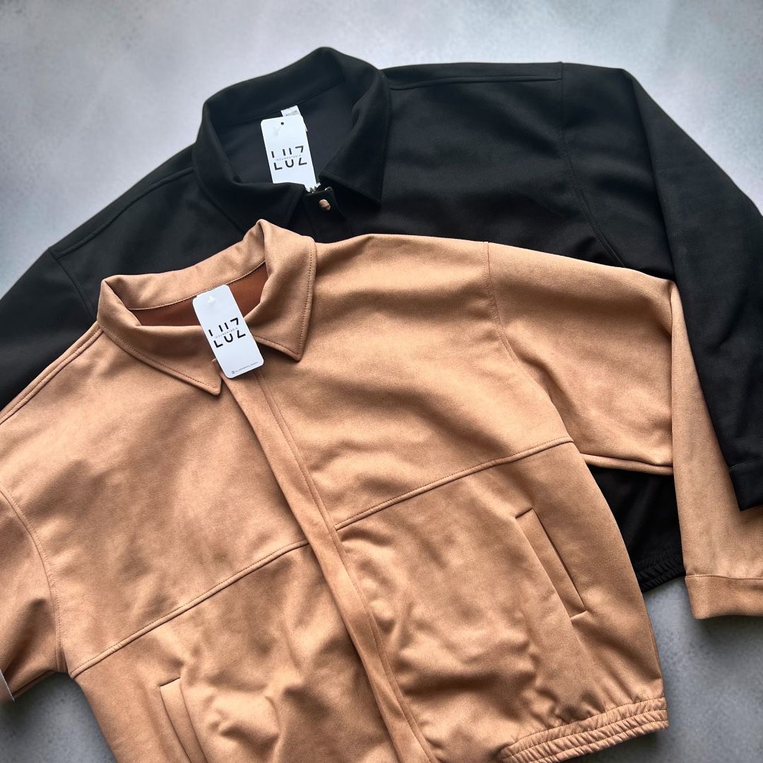 Chaqueta Bomber Gamuzada - Imagen 2